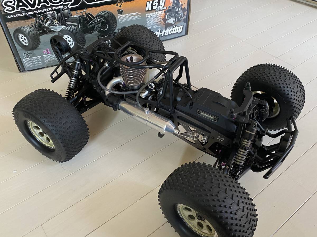 希少 HPI サベージXL K5 9 美品 メカ無し 3スピード付 カスタム 希少 HPI サベージXL K5 9 美品 メカ無し 3スピード付 カスタム