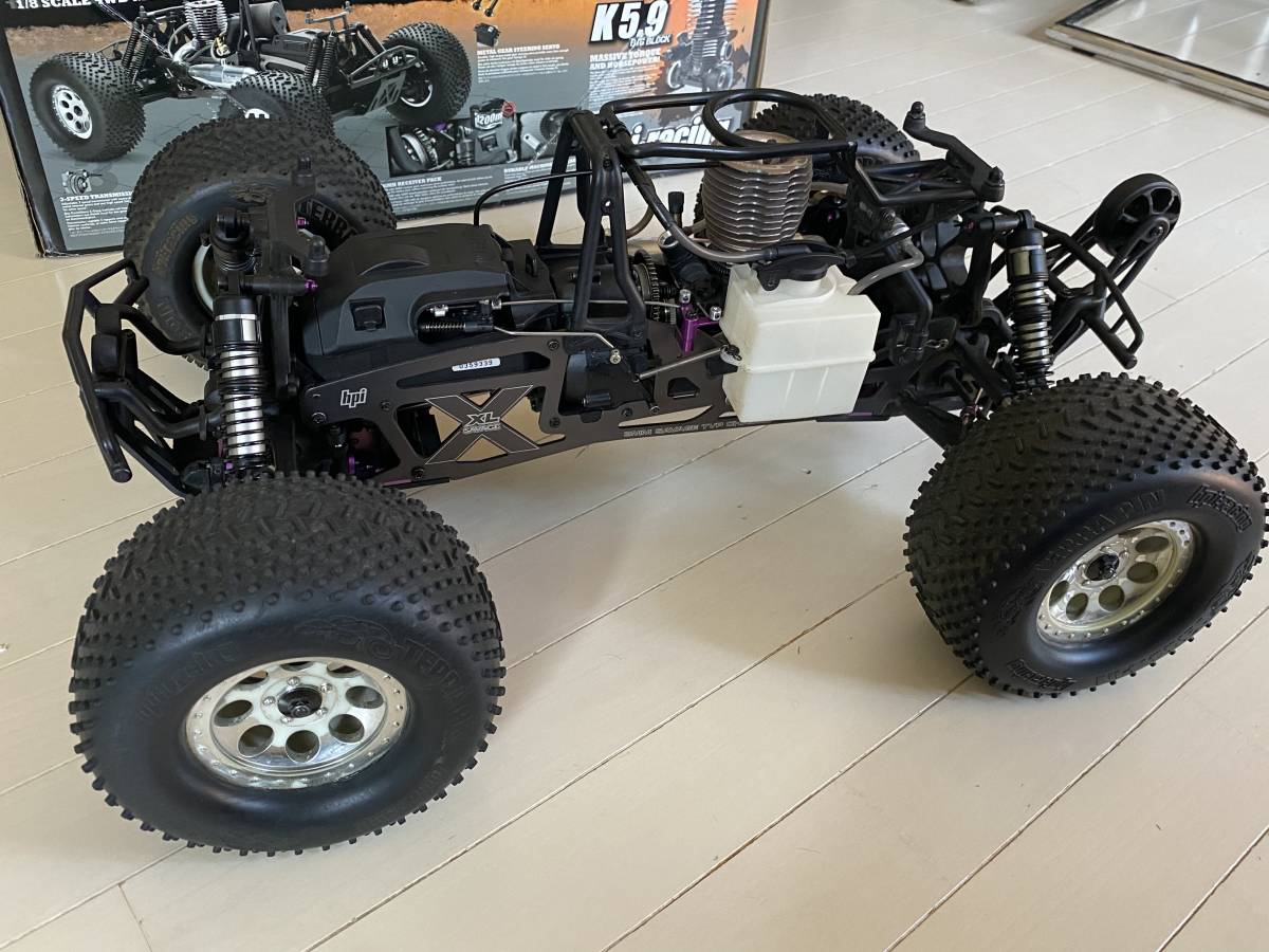 希少 HPI サベージXL K5 9 美品 メカ無し 3スピード付 カスタム 希少 HPI サベージXL K5 9 美品 メカ無し 3スピード付 カスタム