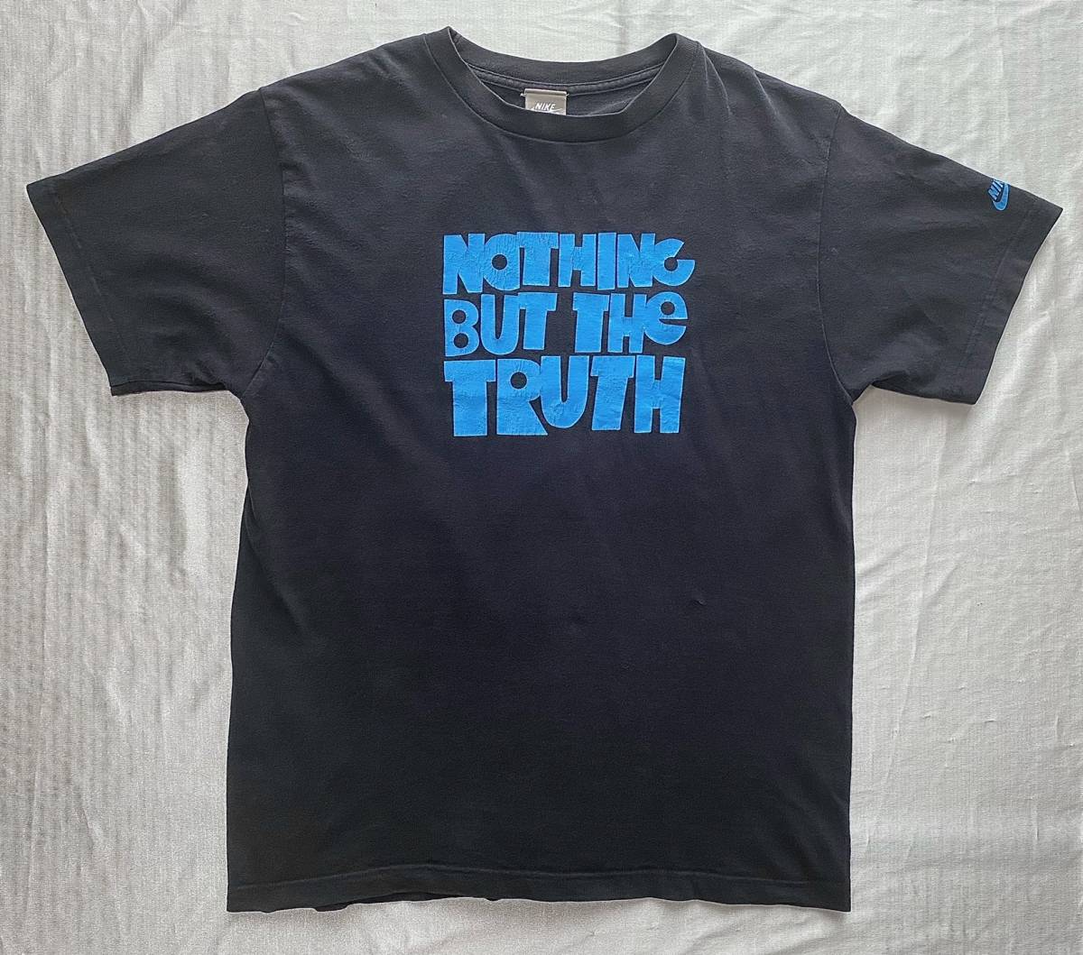 【保証書付】 NIKE Truth　Tシャツ　Large　ナイキ the but SB　Nothing イラスト、キャラクター