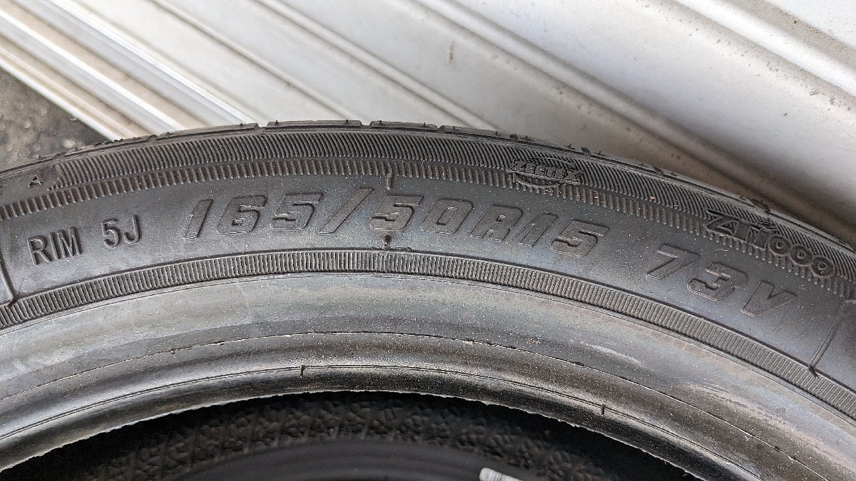 ★新品☆ZEETEX ジーテックス サマータイヤ ラジアル 165/50R15 73V 2本セット 2020年32週製造 ゼスト ライフ ミラ ワゴンR ekワゴン等)倉a_画像4