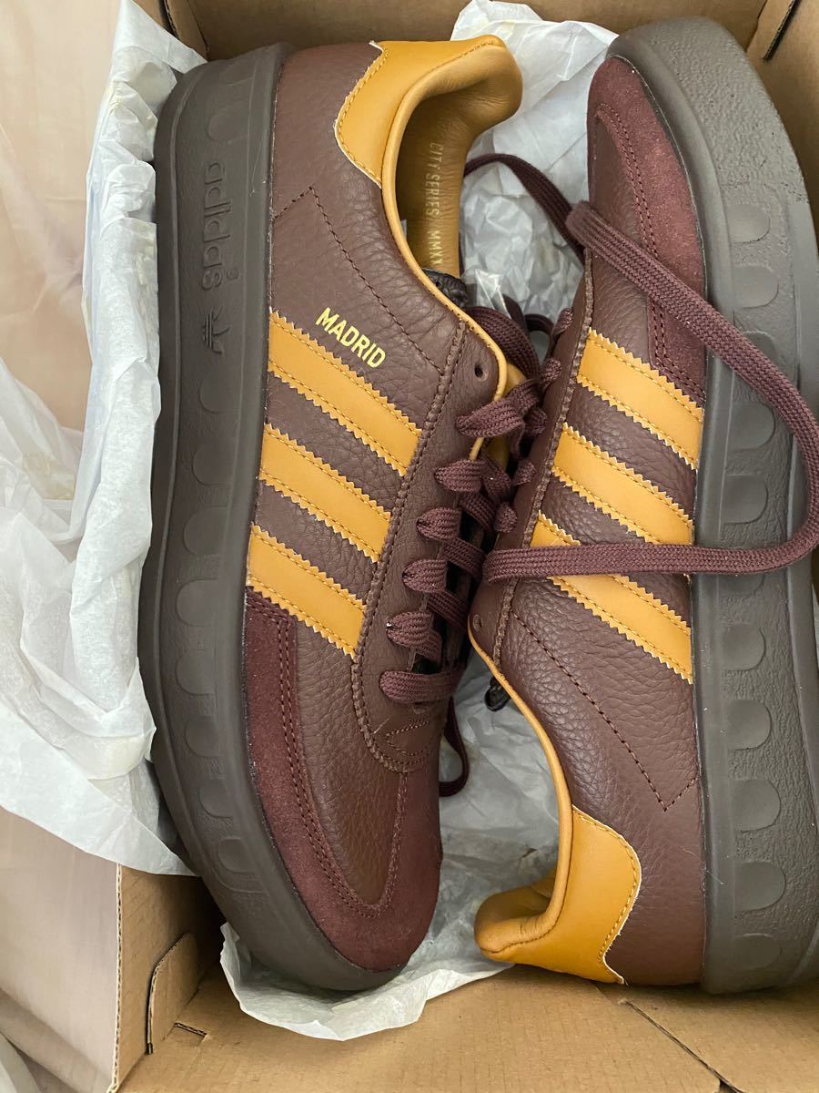 adidas マドリード マドリッド スニーカー adidas original ブラウン