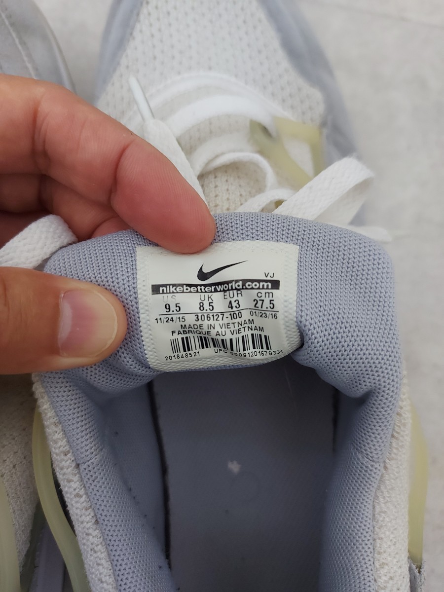 ナイキ エアハラチライト NIKE AIR HUARACHE LIGHT ホワイト 白 27.5cm US9.5 NIKE