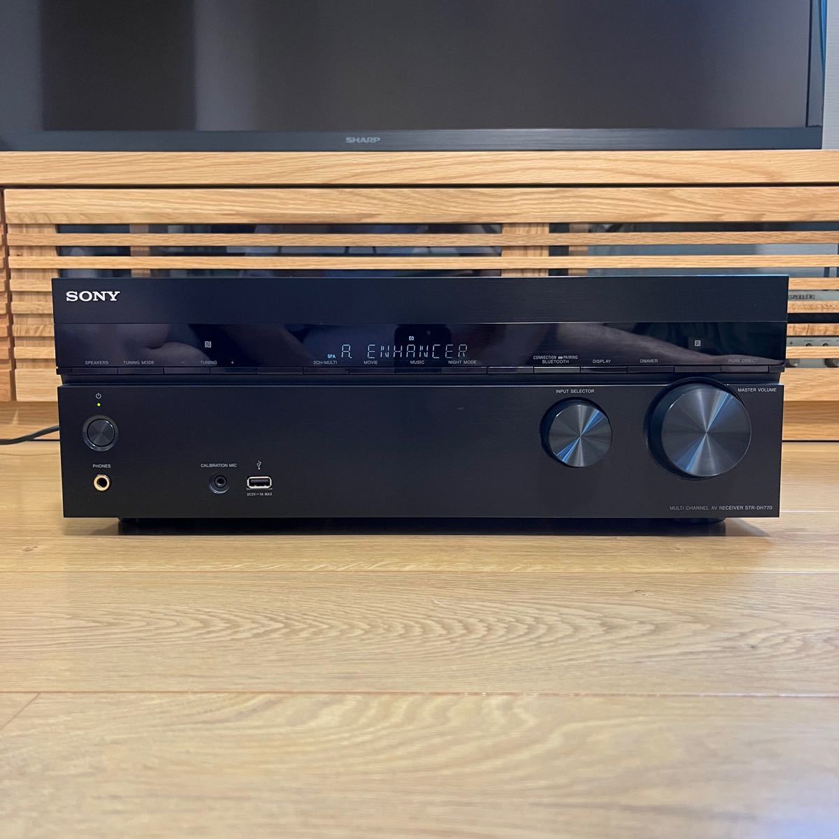 SONY STR-DH770 マルチ チャンネル インテグレート アンプ SONY STR-DH770 マルチ チャンネル インテグレート アンプ