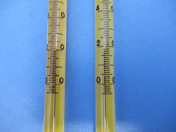 安藤計器製工所 棒状標準温度計（黄管）0～360℃　2本セット y1139_画像4