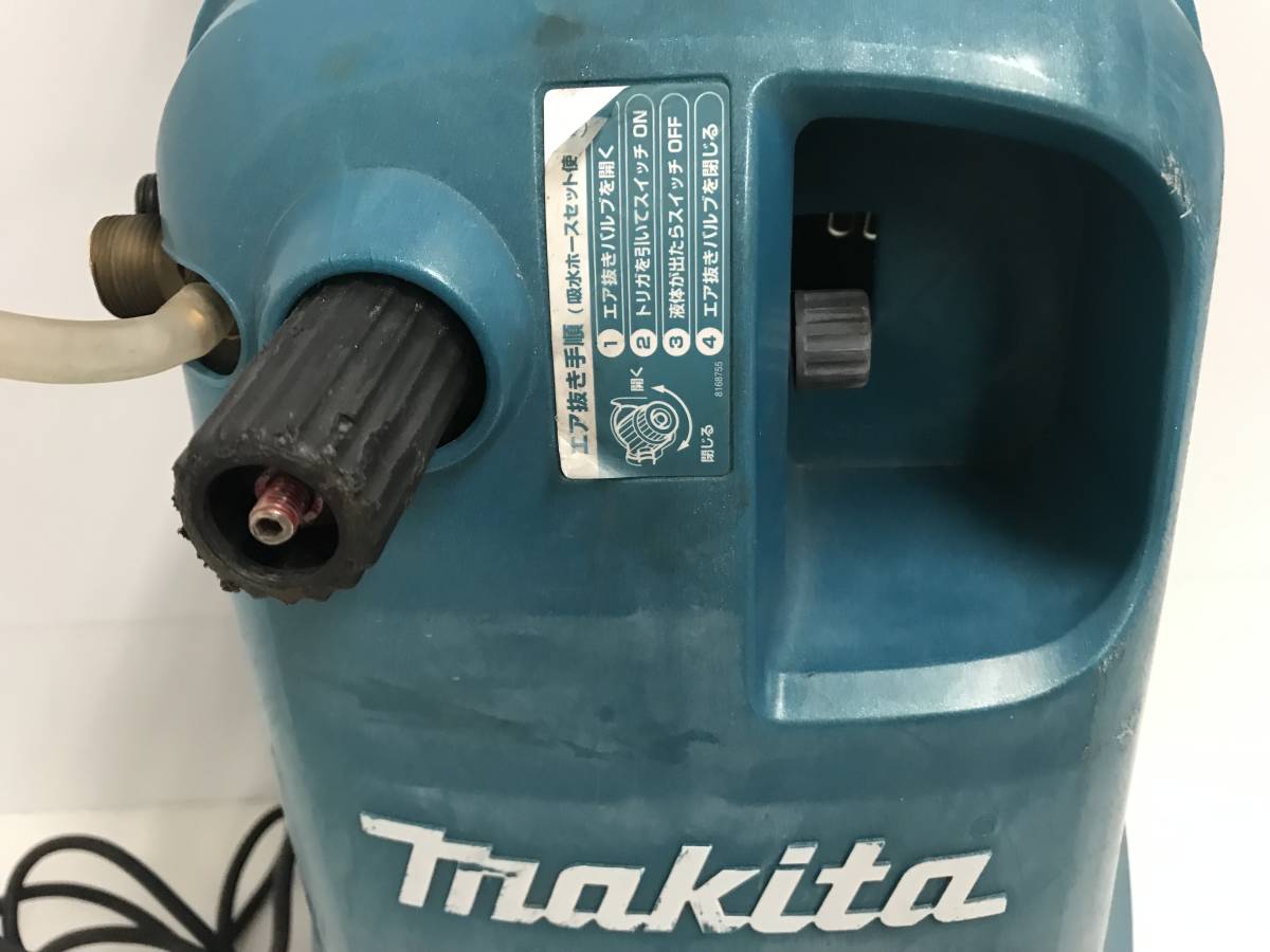 makita MHW720 高圧洗浄機 訳あり 動作OK ホース欠品 ガーン有り 写真