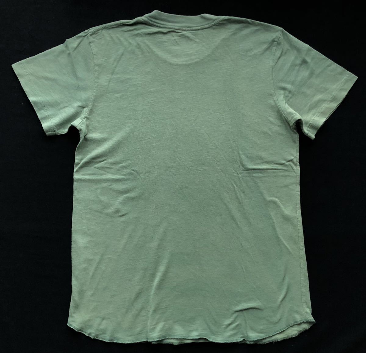 USAブランド バーキングアイアン グラフィック Tシャツ　　染み込みプリント ハイクオリティー BARKING IRONS ON THE BOWERY 玉5781_画像2