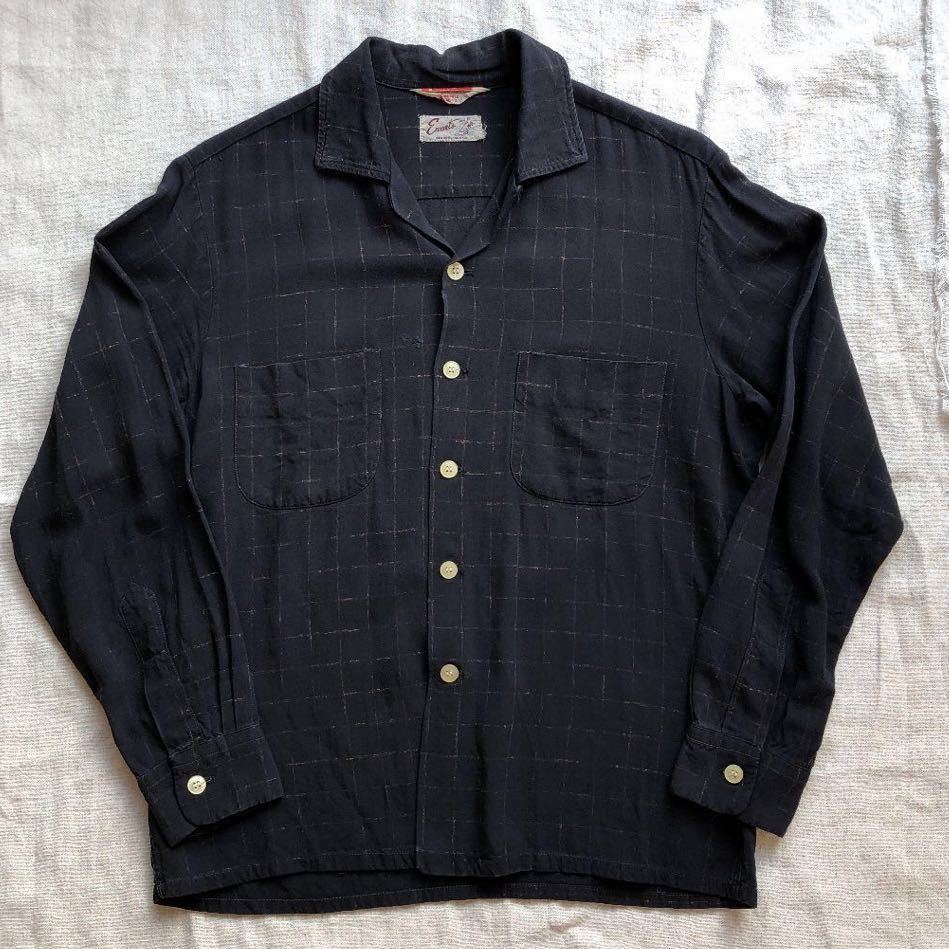 50's vintage rayon shirt ヴィンテージ シャツ | labiela.com