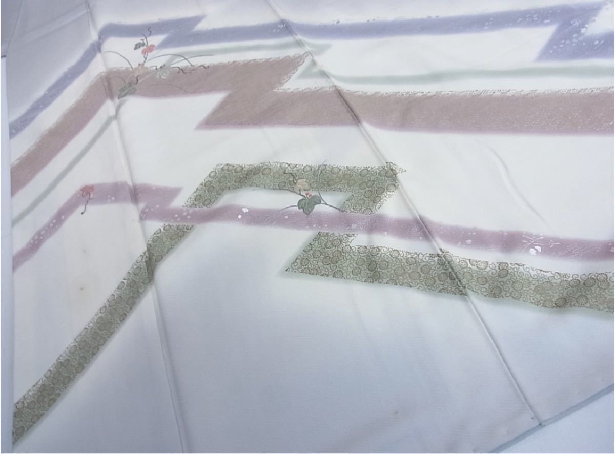 訪問着 吉祥花文 刺繍 金銀彩 | contifarma.pe