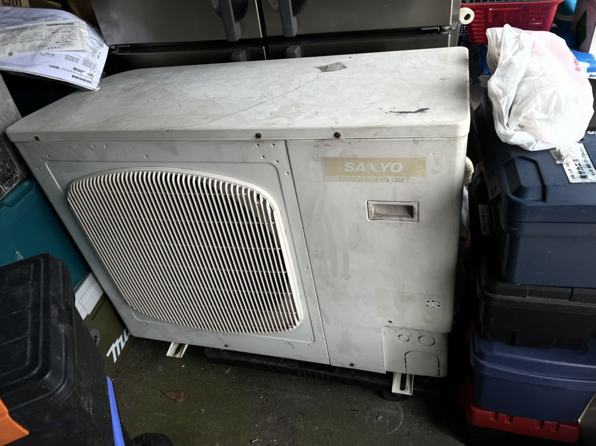 SANYO コンデンシングユニット OCU-NR150F 現状品 冷凍機 | www