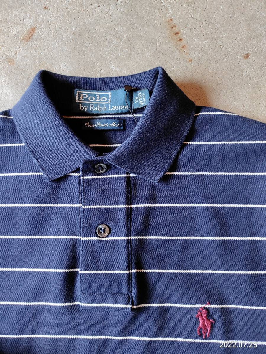 いラインアップ Slim ピマコットン ラルフローレン オールド 新品未使用 デッドストック xs ネイビー ホワイト ポロシャツ Lauren Ralph Polo XSサイズ以下 いラインアップ Slim ピマコットン ラルフローレン オールド 新品未使用 デッドストック xs ネイビー ホワイト ポロシャツ Lauren Ralph Polo XSサイズ以下