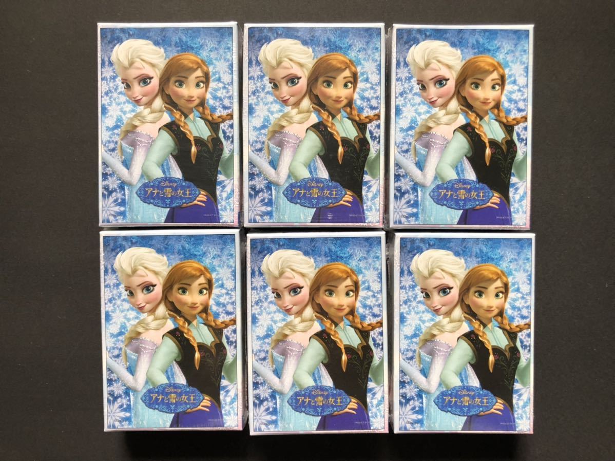 【未使用】パズルセット　アナと雪の女王　キャスト　つながるフレーム　エッフェル塔　PLAIN PIECES 14点セット_画像2