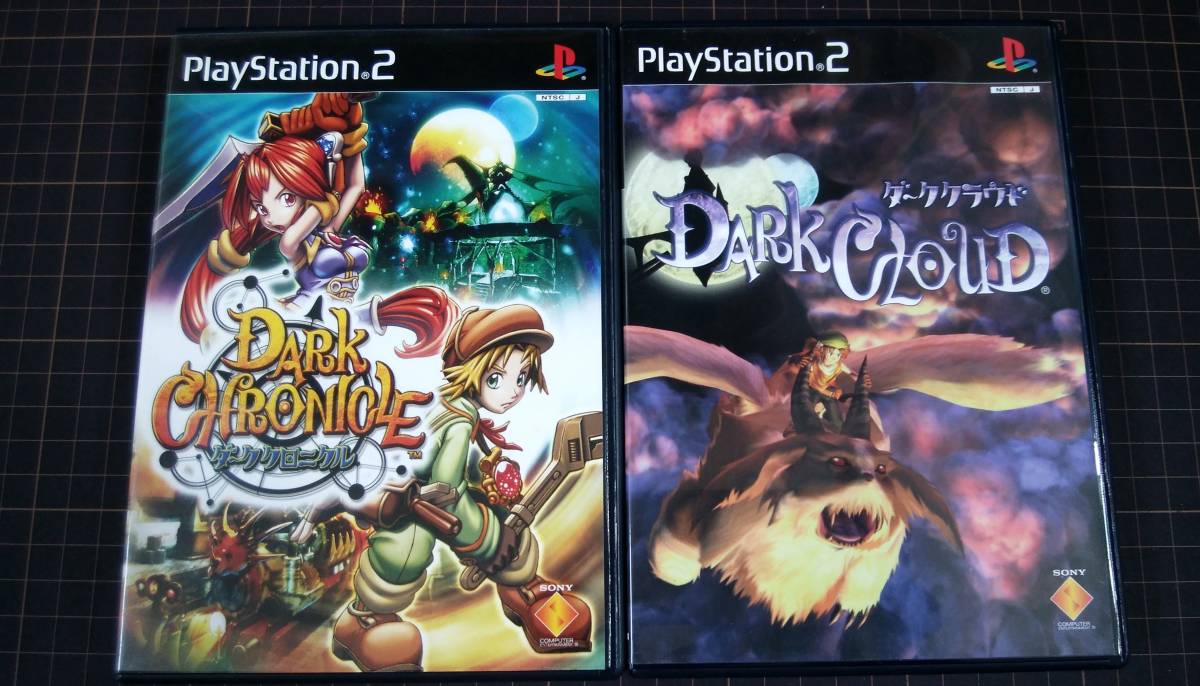 PS2 ダーククラウド + ダーククロニクル セット ||DARK CLOUD PS2 ダーククラウド + ダーククロニクル セット ||DARK CLOUD