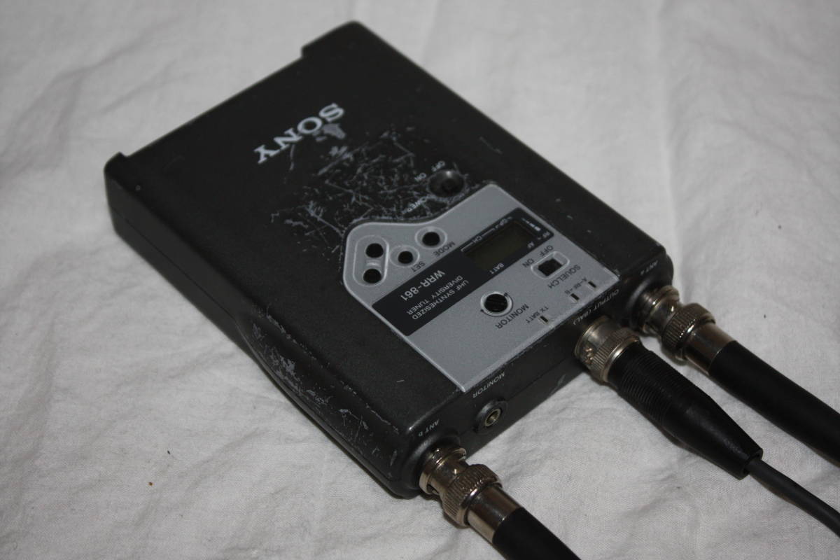 SONY WRR-861 UHFシンセサイザーポータブルダイバーシティ SONY WRR-861 UHFシンセサイザーポータブルダイバーシティ