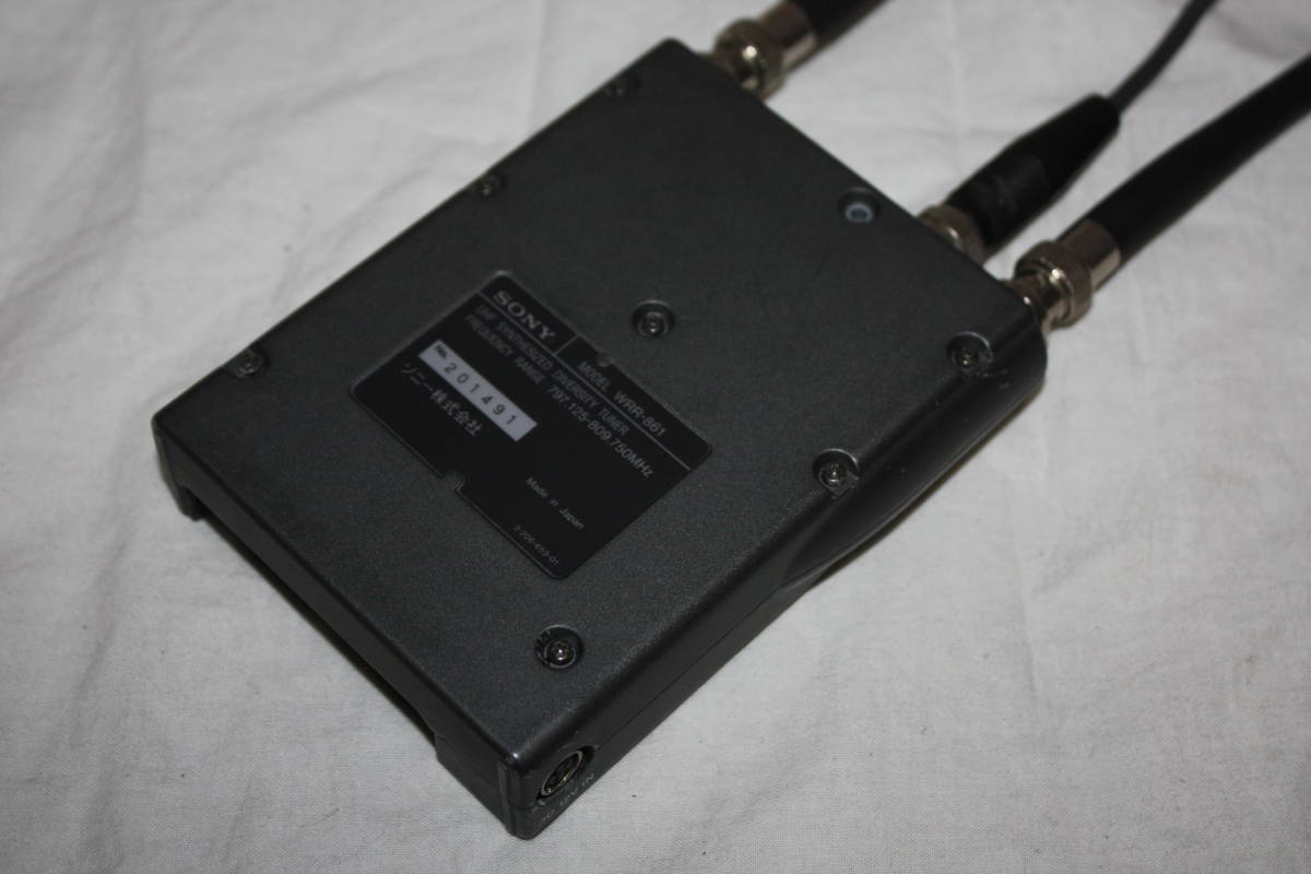 SONY WRR-861 UHFシンセサイザーポータブルダイバーシティ SONY WRR-861 UHFシンセサイザーポータブルダイバーシティ