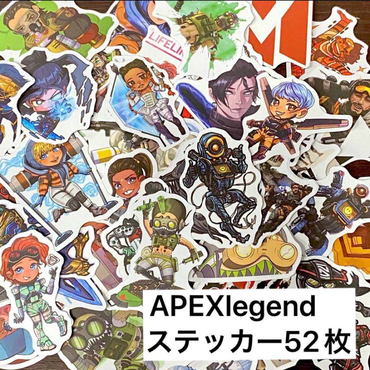 PayPayフリマ｜APEX Legend エーペックスレジェンド/ステッカー シール 52枚