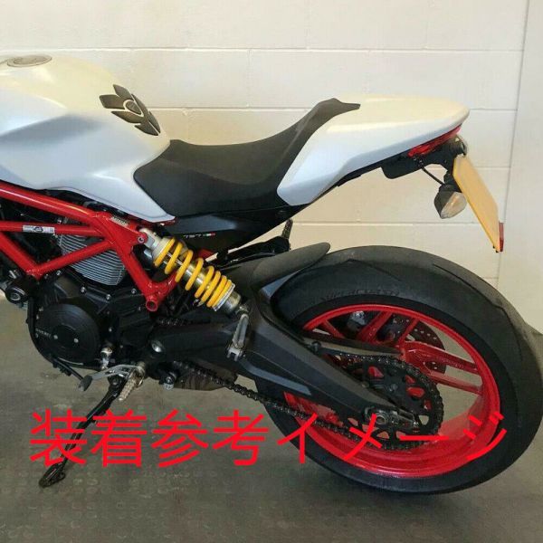 DUCATI Monster 797 821 1200/S 2017-2021 シングルシートカウル 黒艶なし【sg-dc797-2】_画像4