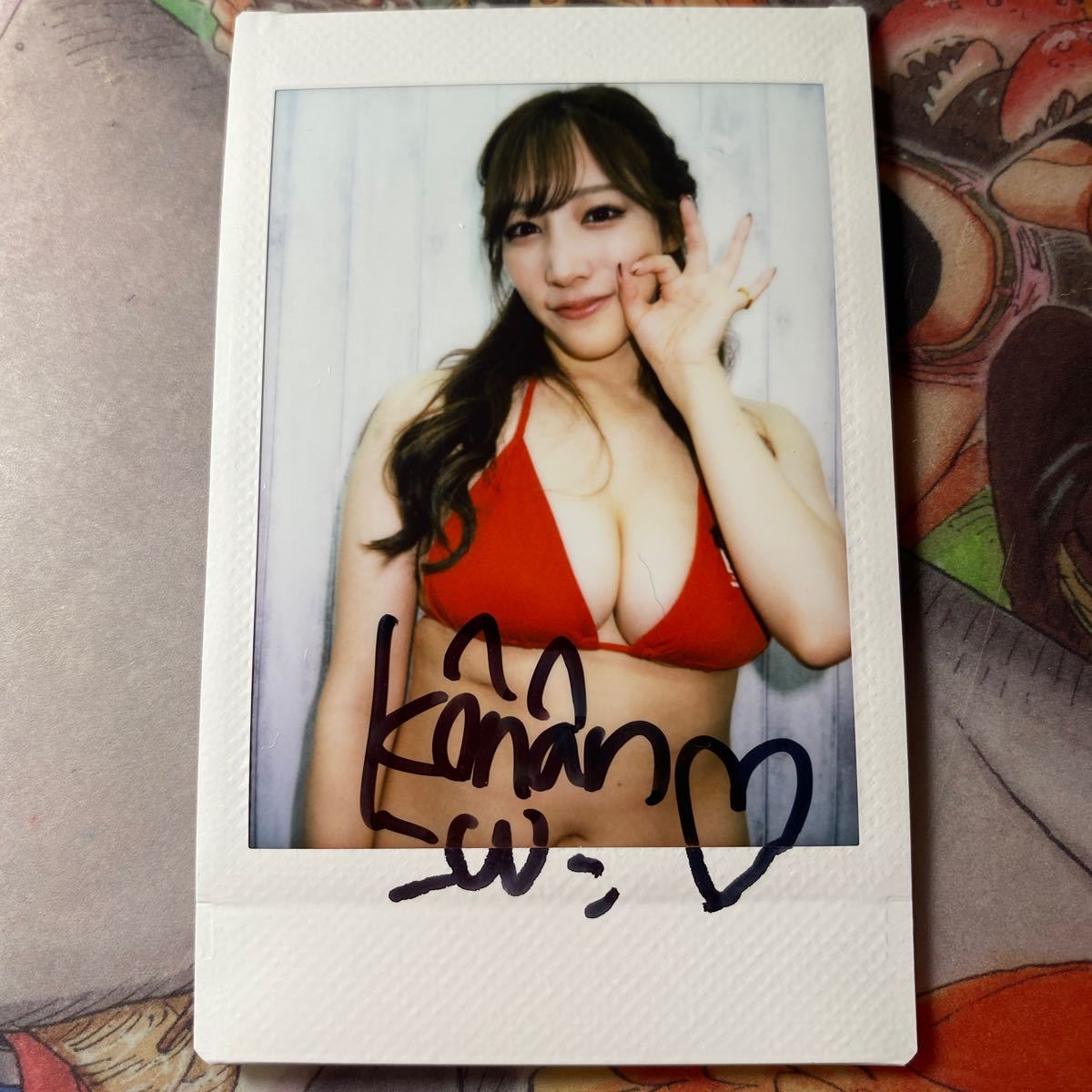 極美品 小宵こなん 直筆サイン入りチェキ 小宵こなん サイン入り チェキ