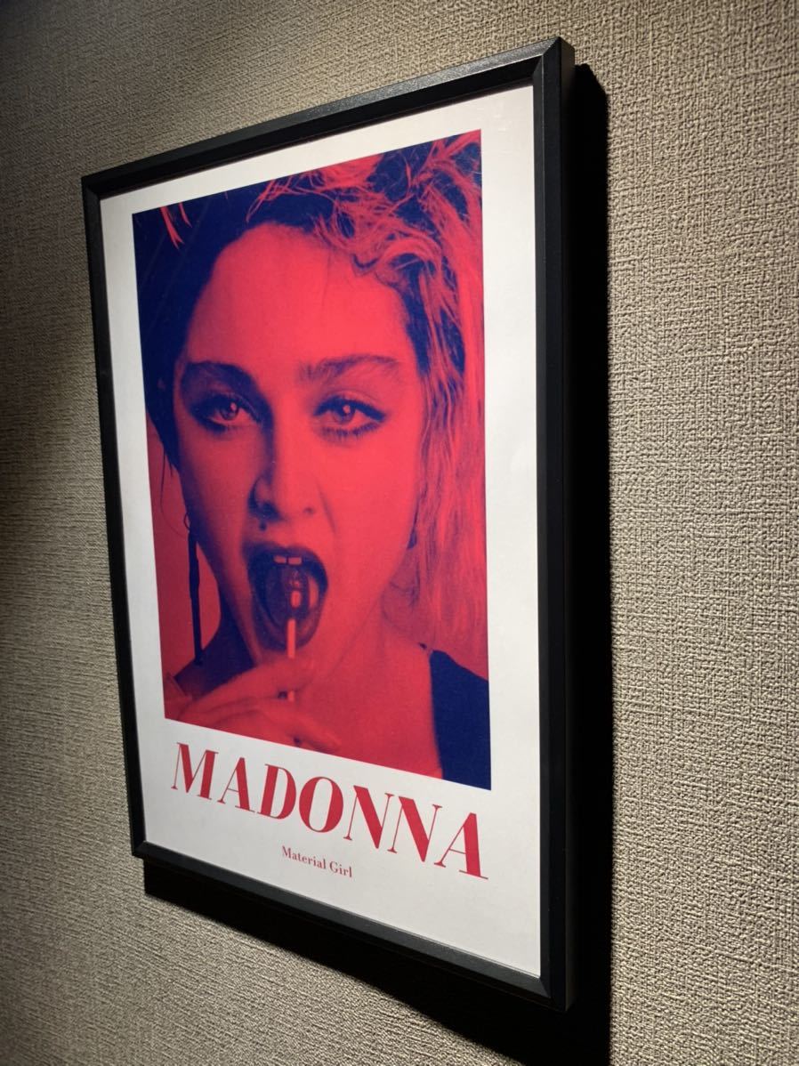 MADONNA Madonna A4 poster amount attaching postage included 90s 80s Ⅰ