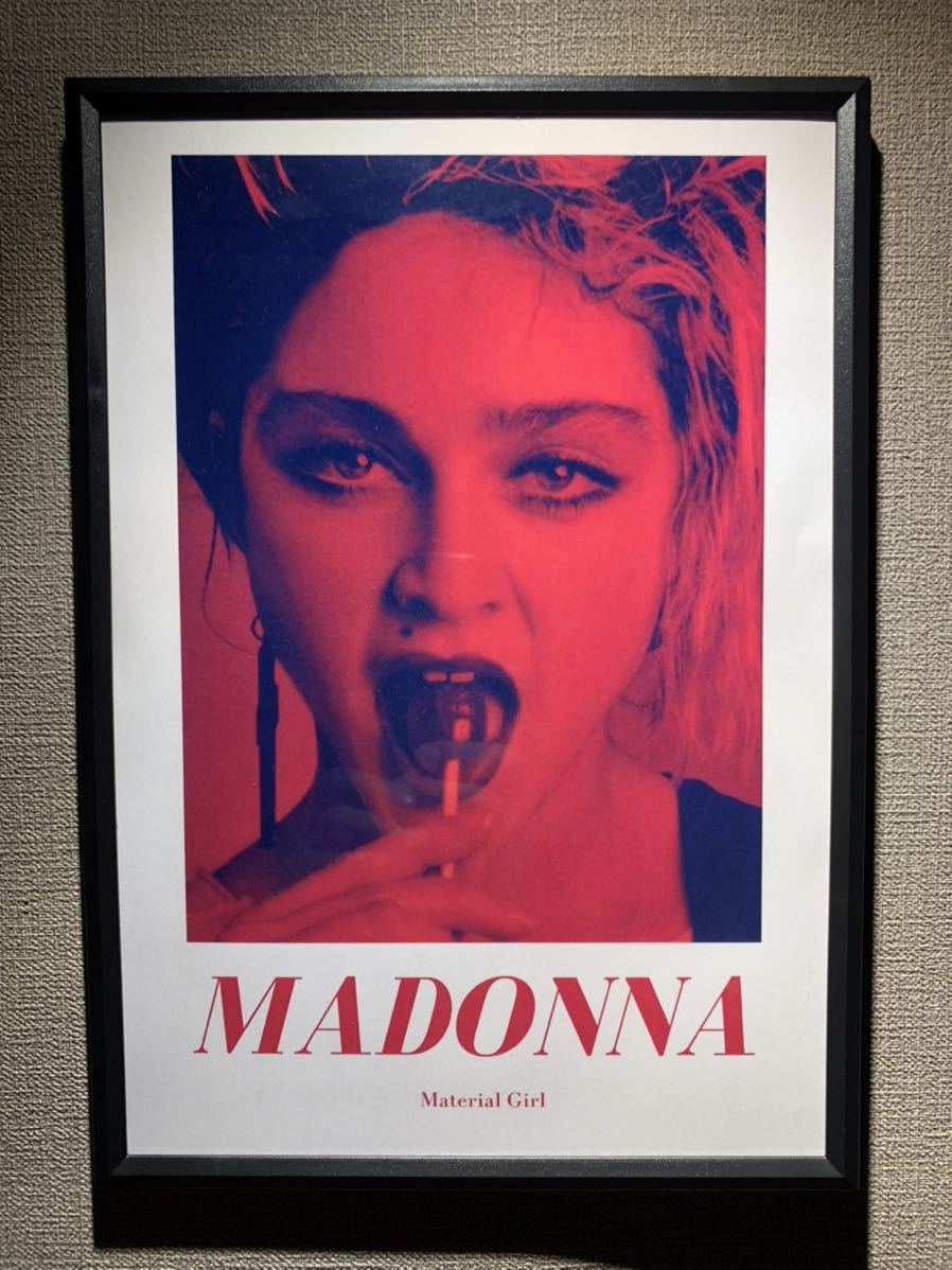 MADONNA Madonna A4 poster amount attaching postage included 90s 80s Ⅰ