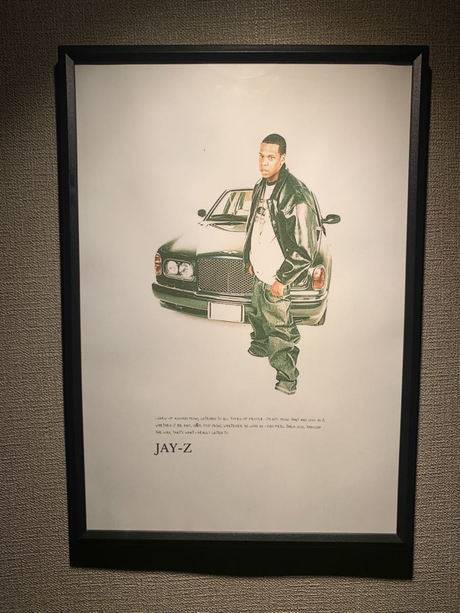 JAY Z J ji-hip hop A4 poster amount attaching 90s rap ny