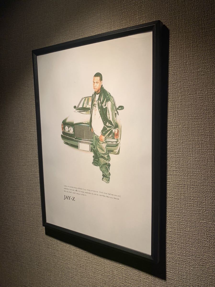 JAY Z J ji-hip hop A4 poster amount attaching 90s rap ny