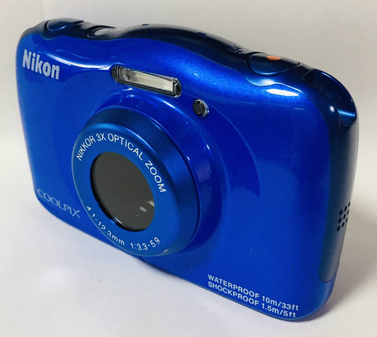 2台セット】 デジカメ Nikon COOLPIX S33 ブルー【防水10m】 - post-express.eu