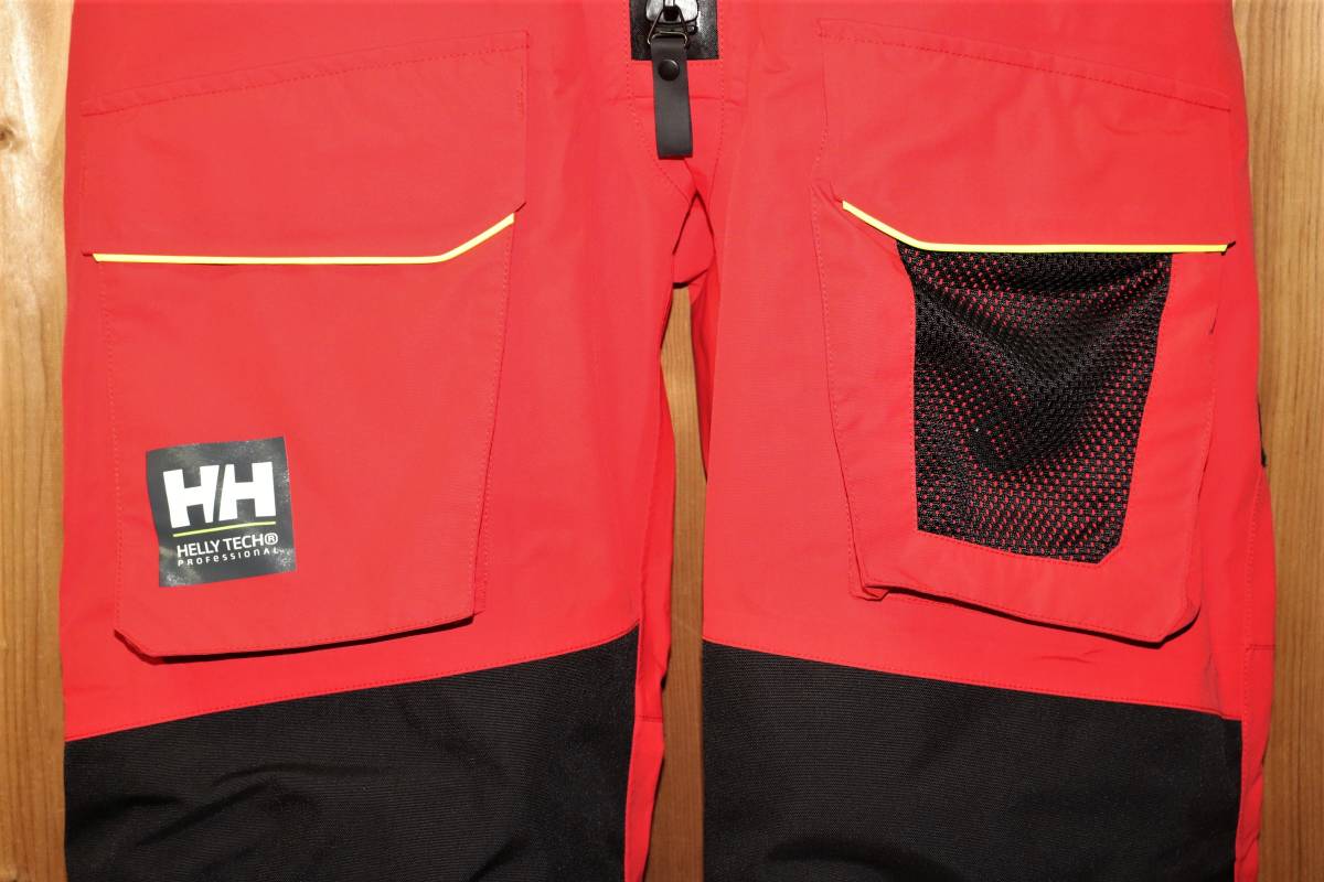 即決【未使用】 Helly Hansen ★ Aegir Ocean Trousers (Lサイズ/インポートサイズ) ★ ヘリーハンセン ビブ HH21540 防水トラウザース _画像6