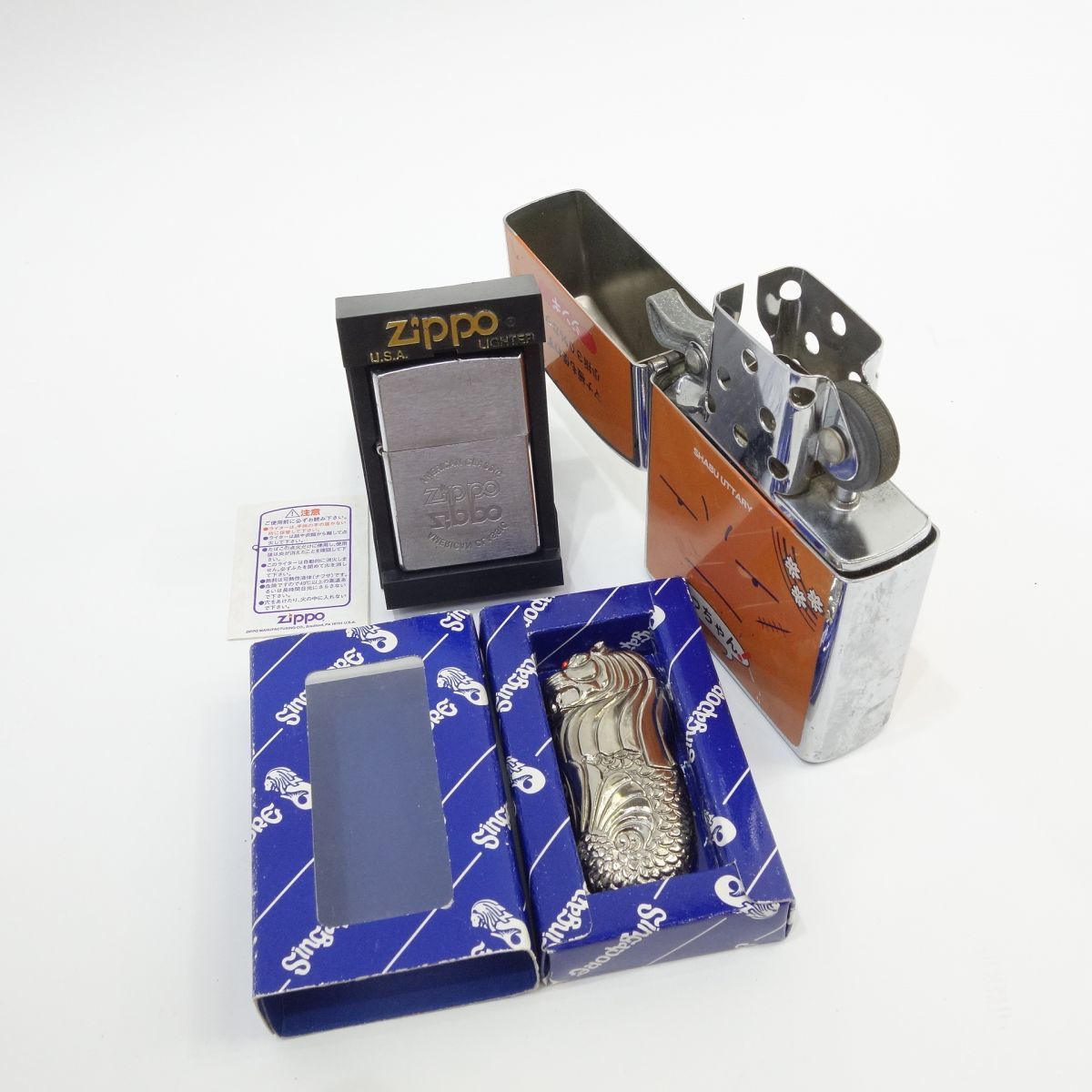 165 zippo ジッポーなど オイル・ガスライター セット まとめ
