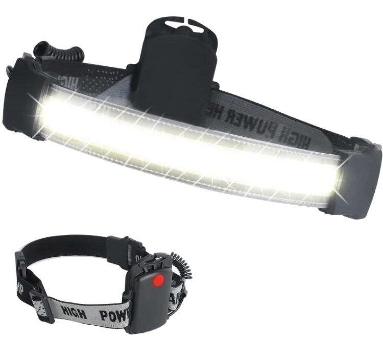 ヘッドライト 高輝度 超軽量 ledヘッドライト 爆光へッドランプ 広角度照明 目眩防止 フィット感 照明業界強力光源COBヘッドライト