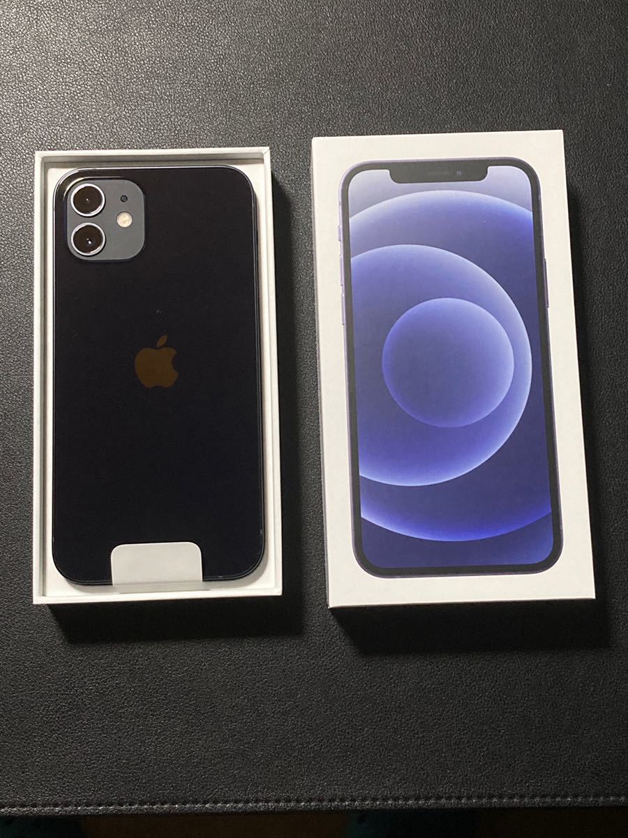 新品・未使用】 iPhone12 64GB ブラック Black 本体MGHN3J/A 判定