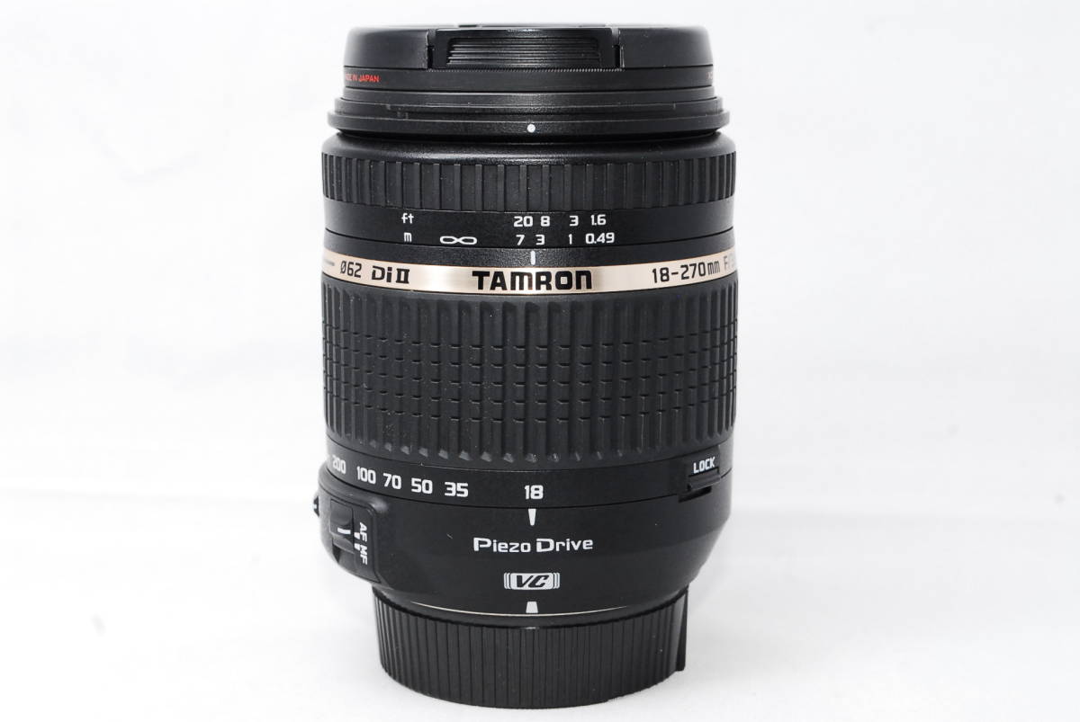 ◆美品◆ タムロン TAMRON 18-270mm F3.5-6.3 Di II VC PZD B008 ズームレンズ 高倍率 ニコン用 ★動作確認済み★ スレキズわずか！_画像6