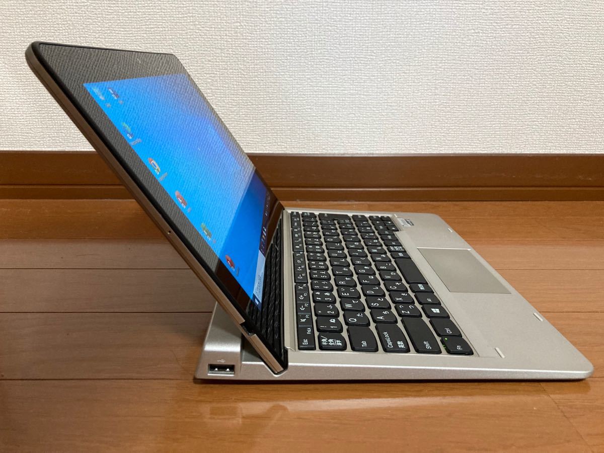 NEC VK11 タブレット Windows10 WEBカメラ メモリー:4GB 大容量SSD