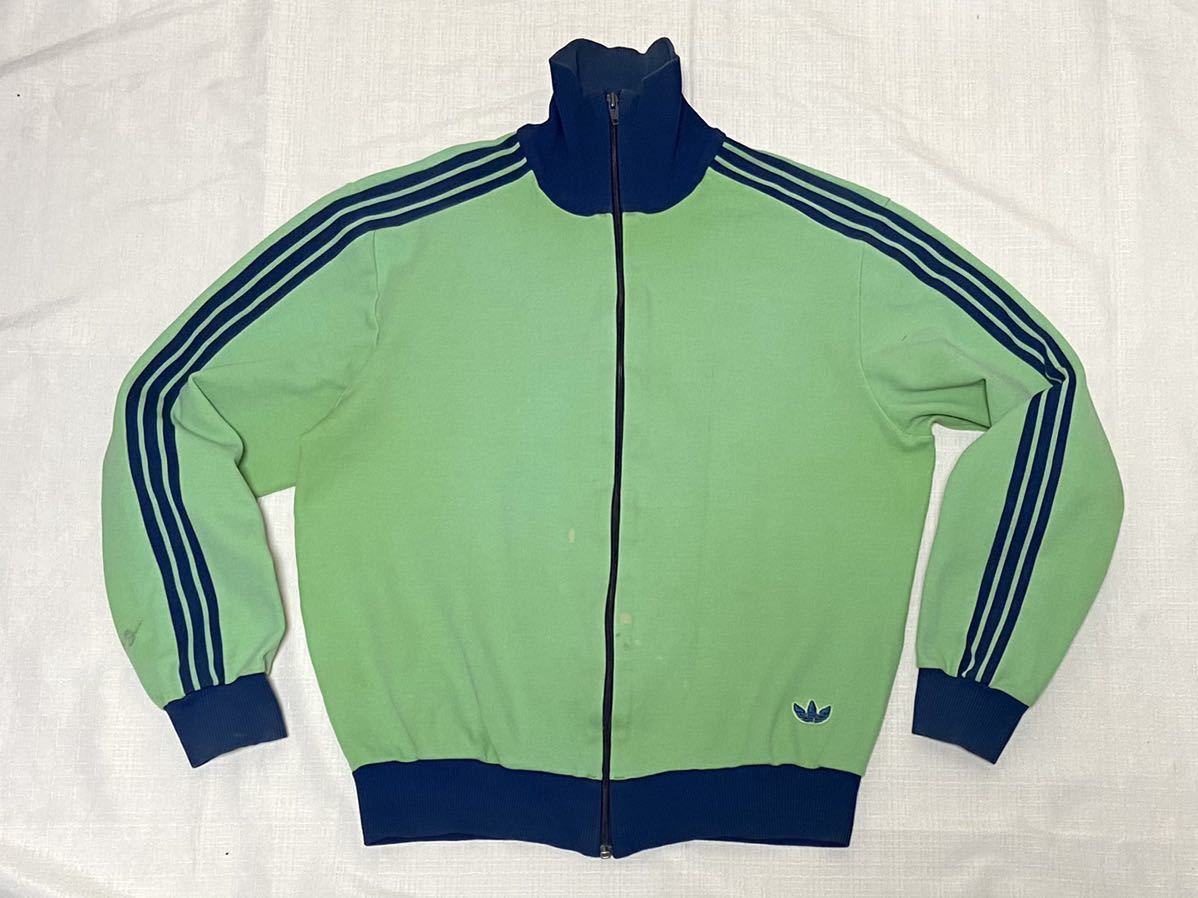 70s 80s Vintage adidas Adidas west Germany Descente yellow green navy ...