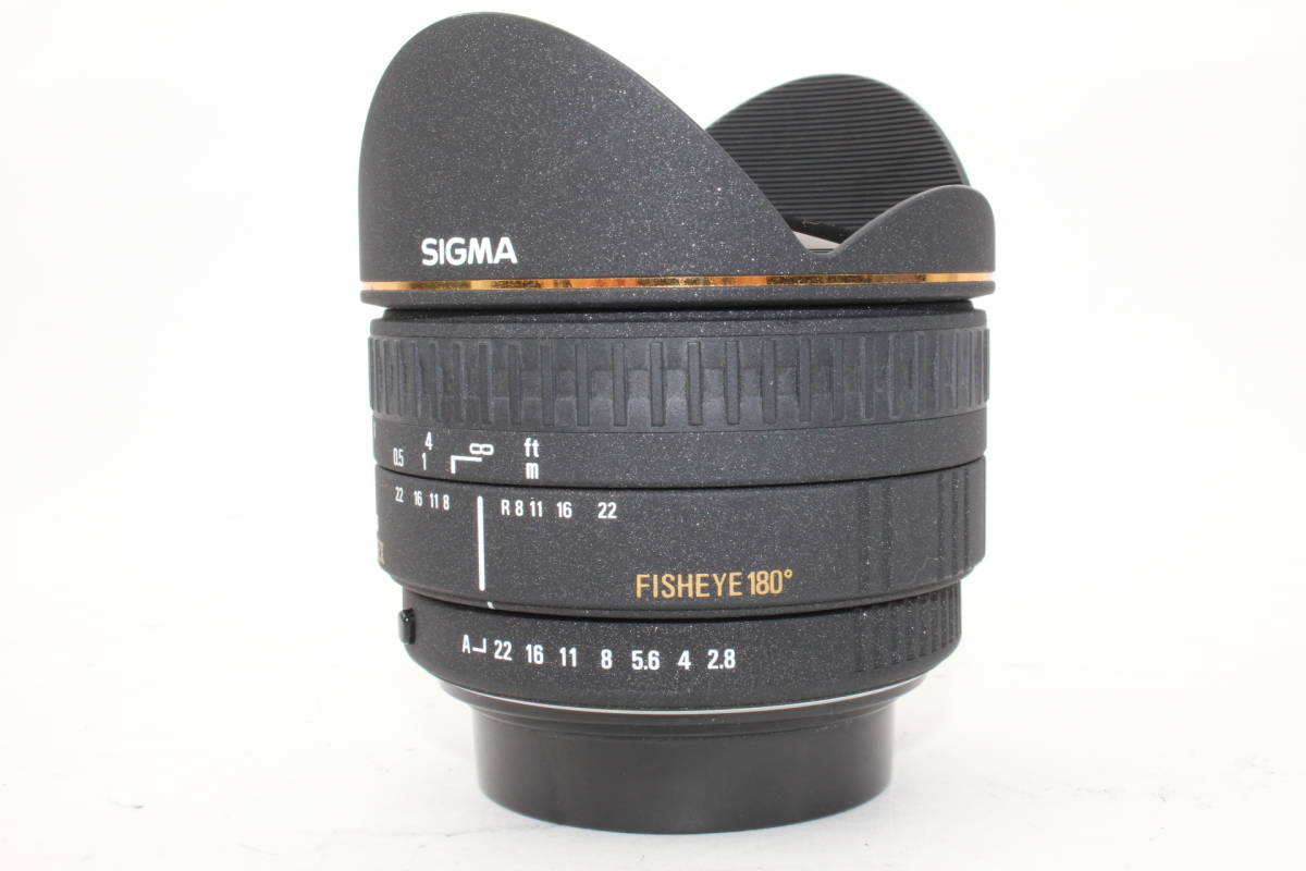  beautiful goods * Sigma lens (S1003616)SIGMA Sigma EX 15mm F2.8 fish I soft case 