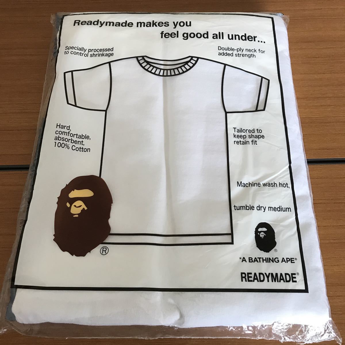 57 A BATHING APE エイプ READY MADE レディメイド コラボ シャツ 3