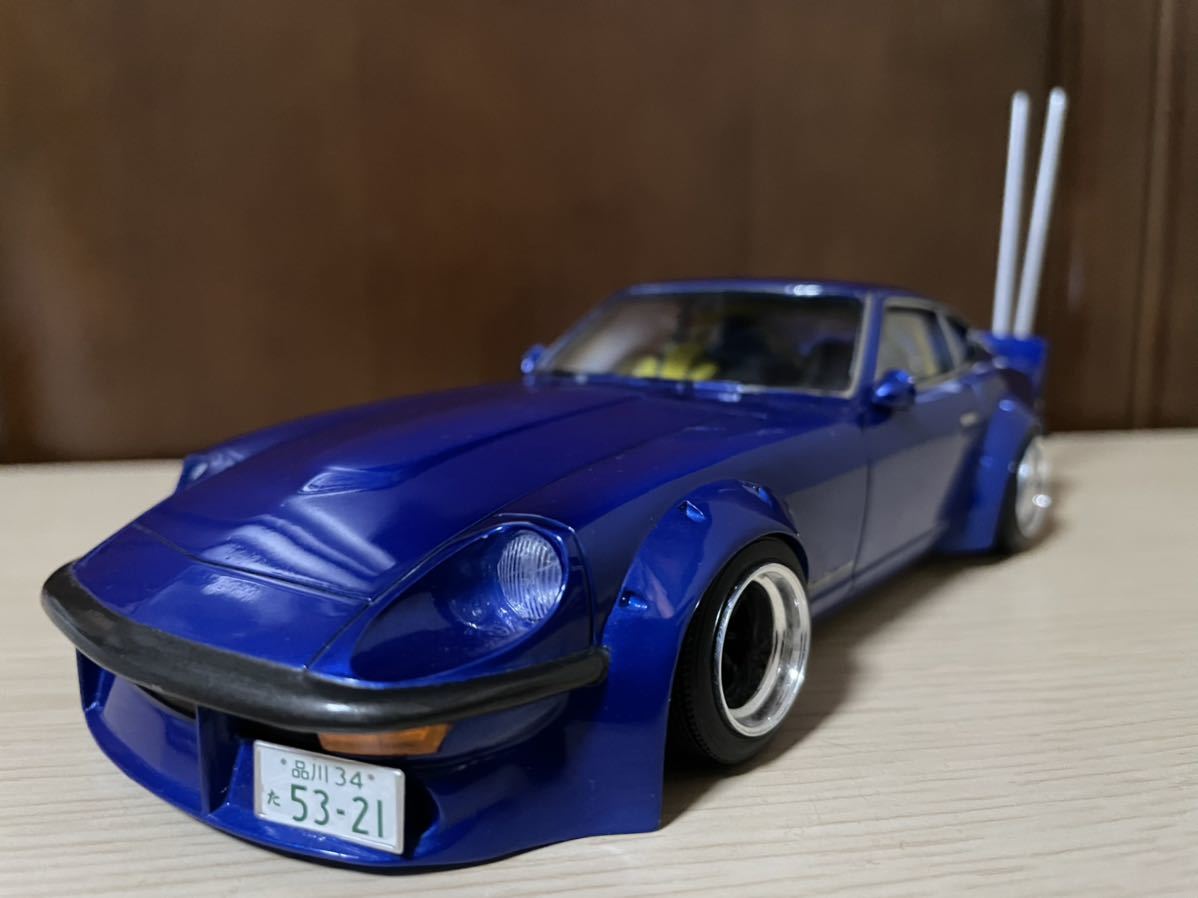 Yahoo!オークション - 1/24 湾岸ミッドナイト風 悪魔のZっぽい Yahoo!オークション - 1/24 湾岸ミッドナイト風 悪魔のZっぽい