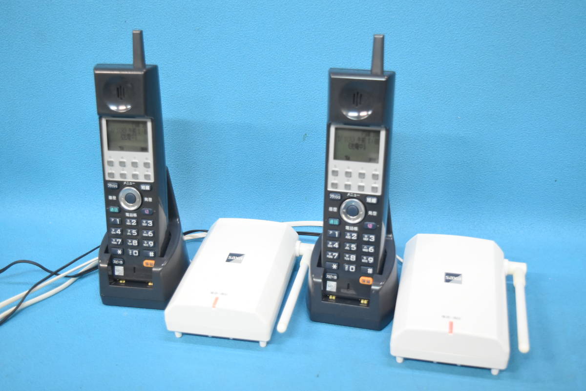SAXA/サクサ ビジネスフォン DECTコードレス機2台セット PLATIA