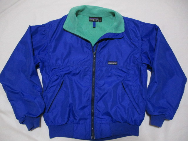 超目玉】 USA製 Patagonia S 青×エメラルド ジャケット ナイロンシェル