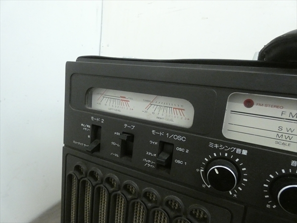 オーディオ機器 ラジオ ジャンク クラウン/CROWN ステレオラジカセ RX-9800 管N16702 #