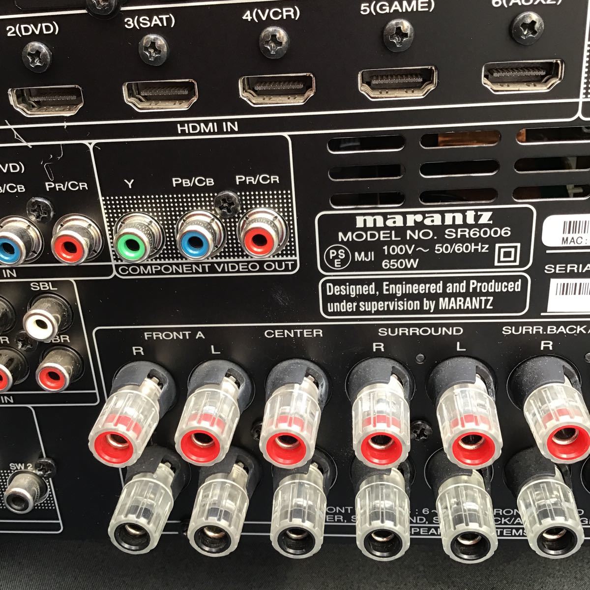 SALE/102%OFF】 marantz マランツ AVアンプ SR6006 DENON tsgwarek.pl
