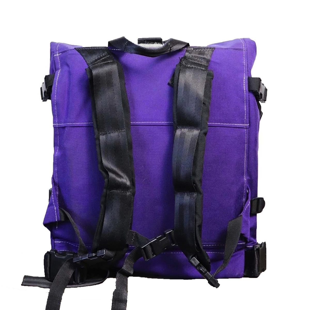 Freight baggage Rolltop Purple フレイトバゲージ ロールトップ メッセンジャーバッグ San Francisco Mashバックパック_画像5
