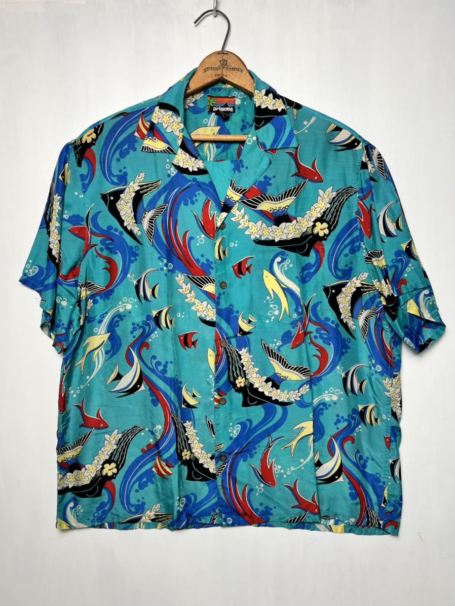 人気TOP Patagonia Pataloha エンゼルフィッシュ アロハシャツ