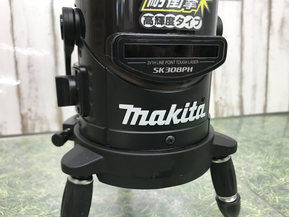 マキタ　未使用品 ラインポイントレーザー墨出し器　SK308PHZN　屋内・屋外兼用　耐衝撃　高輝度タイプ　makita【ハンズクラフトうるま店】_画像4