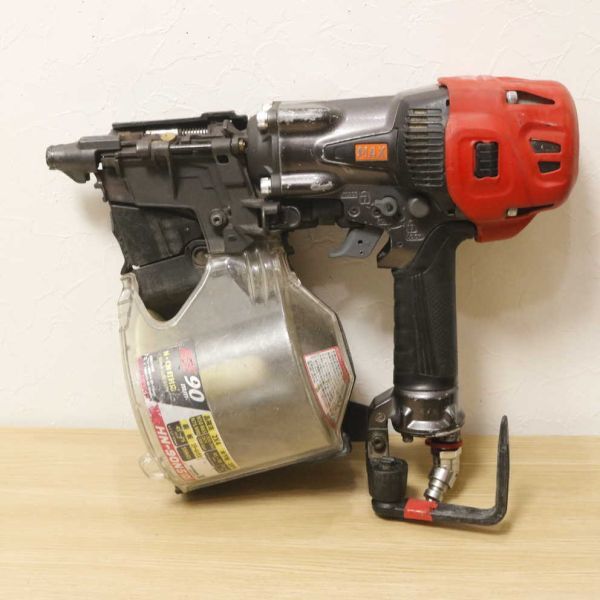 1円~☆マックス(MAX) 高圧コイルネイラ HN-90N5(D) 釘打機 holdmeback.com