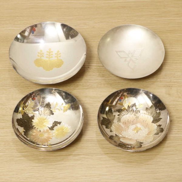 純銀 銀杯 4個セット 計285g holdmeback.com