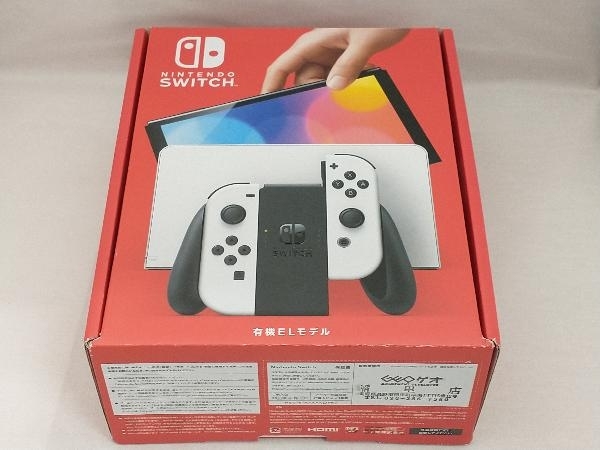 キズあり】Nintendo Switch(有機ELモデル) Joy-Con(L)/(R) ホワイト