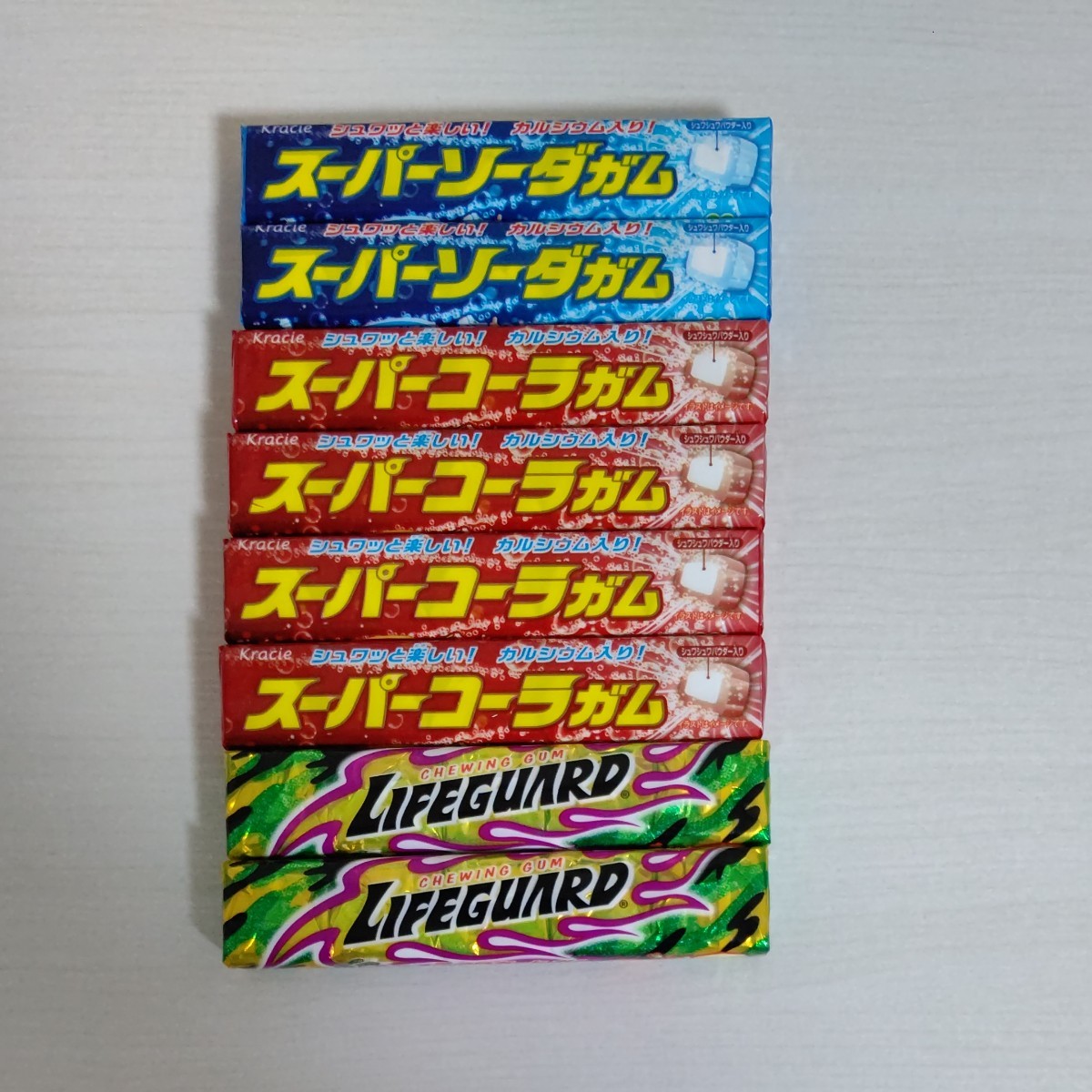 スーパーソーダガム/スーパーコーラガム/ライフガードガム/クラシエフーズ/生産終了/終売/ポイント消化/クーポン消化|PayPayフリマ クラシエ スーパーソーダガム 5粒×15個