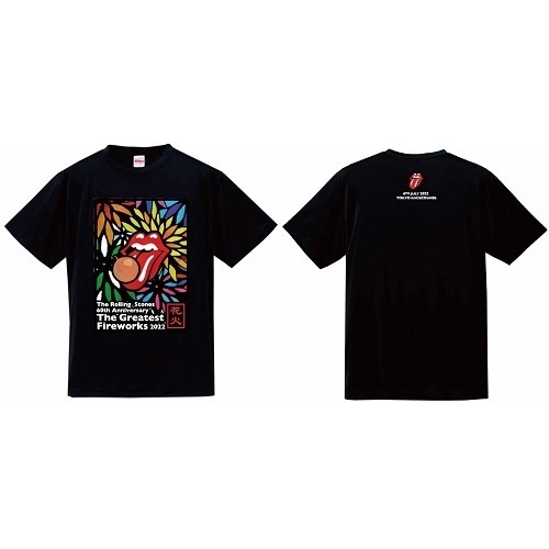 ローリングストーンズ★花火 限定 Tシャツ★2022 Kirie Tee　東京競馬場 STONES ミックジャガー キースリチャーズ チャーリーワッツ /原宿_画像1