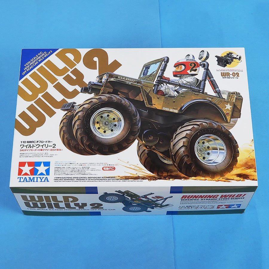 未組立品 TAMIYA タミヤ 1/10 電動RCオフロードカー ワイルドウイリー2