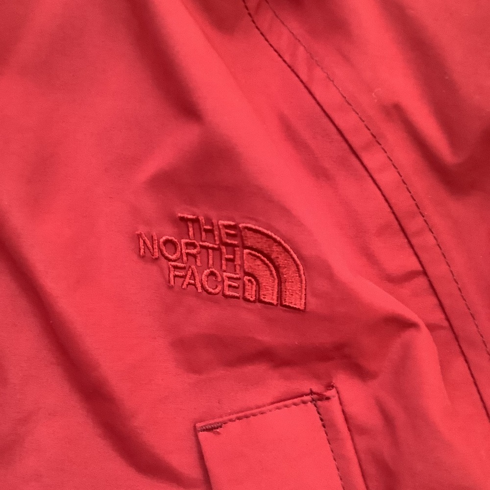 ♪♪ THE NORTH FACE ザノースフェイス レディース ３wayジャケット SIZE XL NPW61740 レッド やや傷や汚れあり_画像8